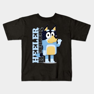 bluey heeler Kids T-Shirt